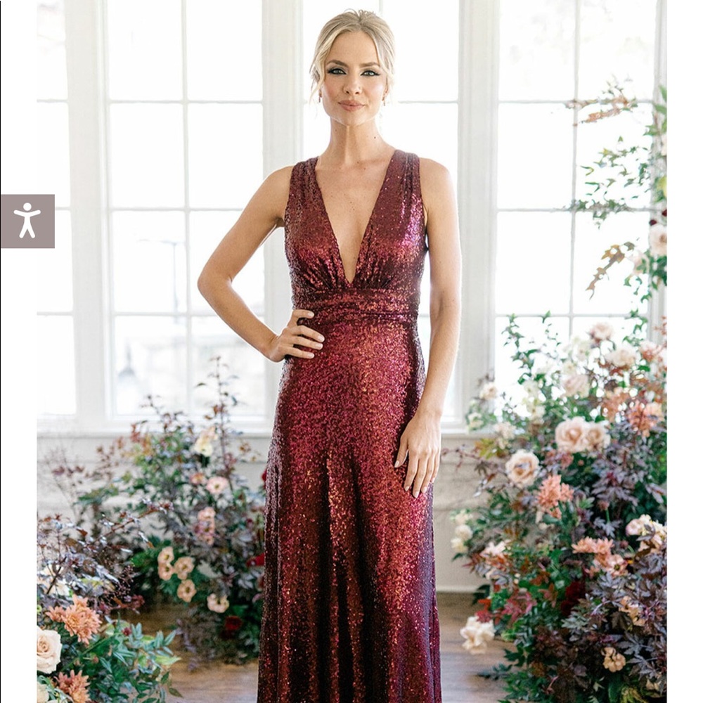 Revelry Dylan Sequin dress